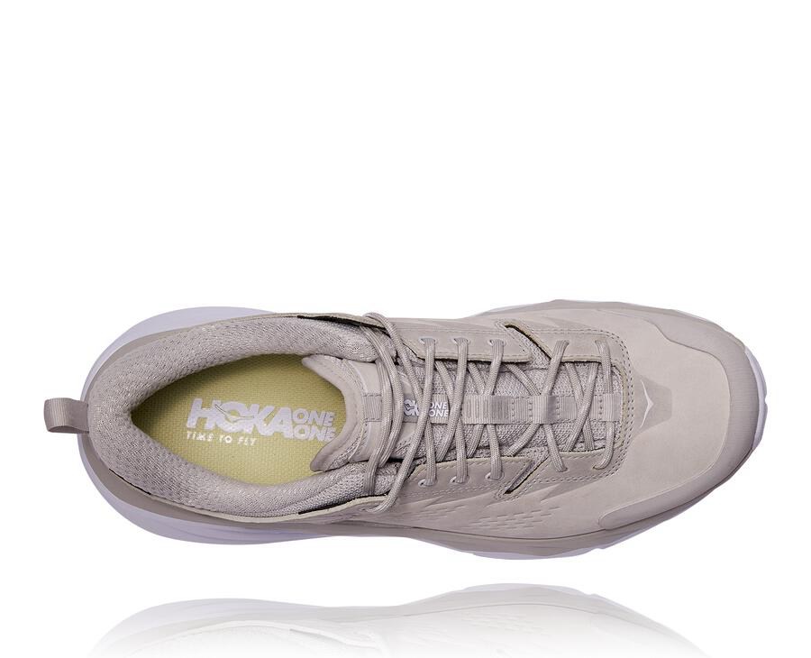 Hoka Australia One One Kaha Low GORE-TEX - Mens Trail Shoes Grey - GWXLJ-8534